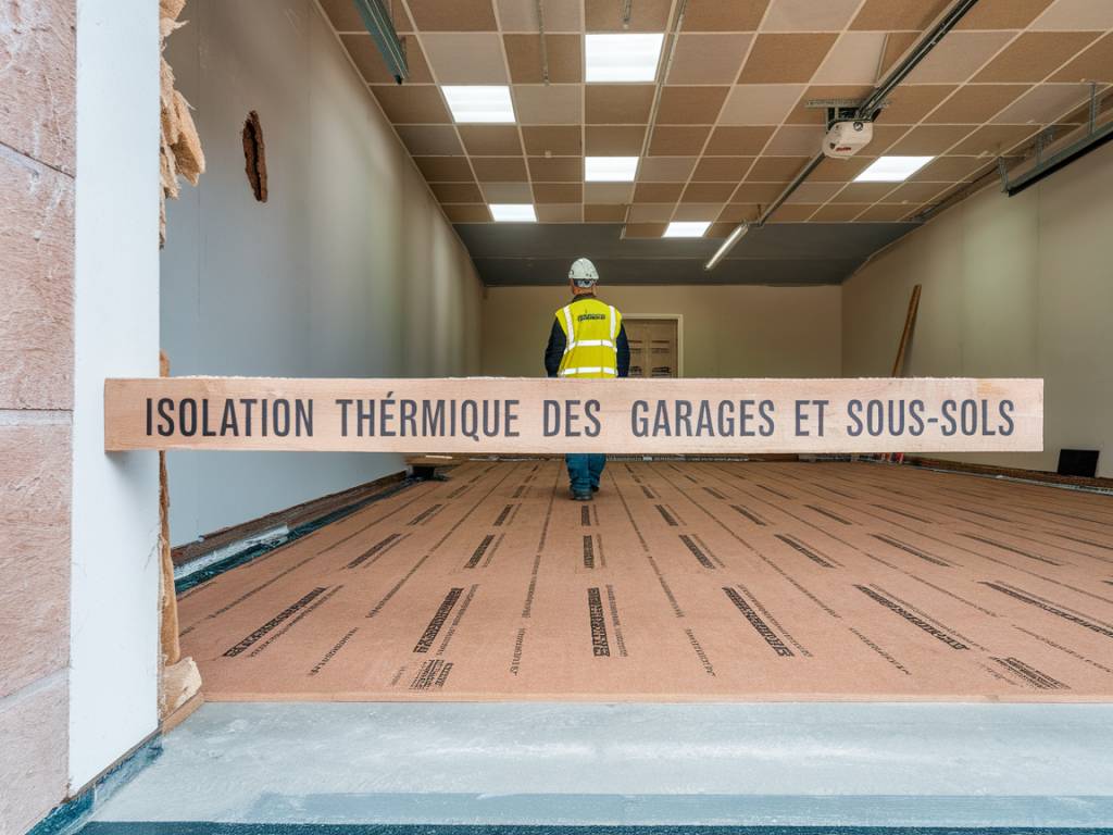 Isolation thermique des garages et sous-sols : les matériaux les plus adaptés